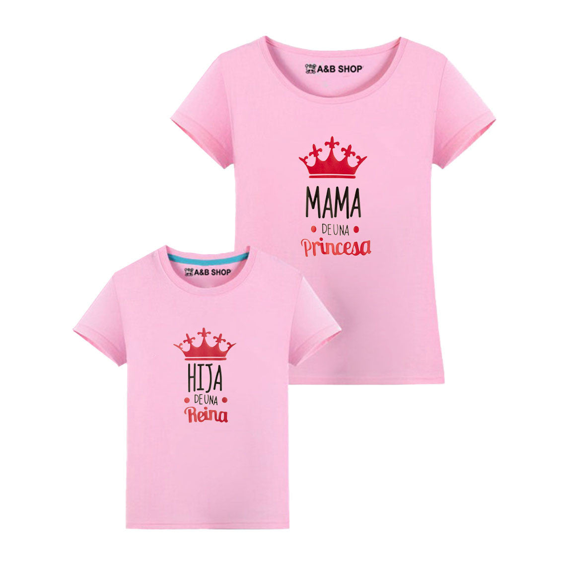 T-shirt maman d'une reine princesse
