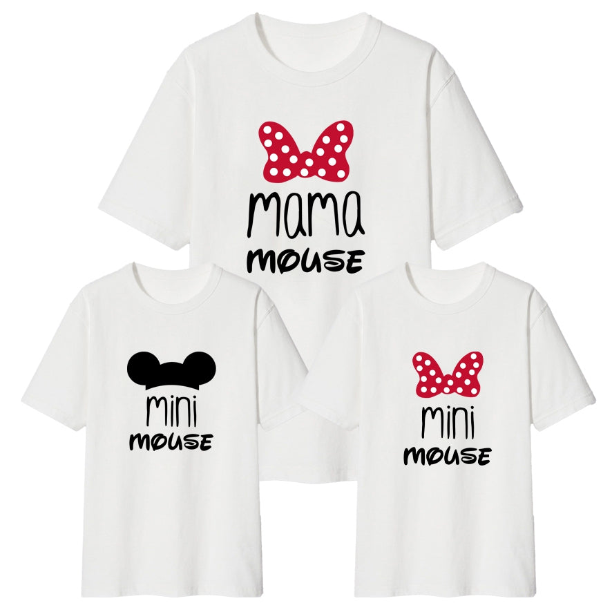 T-shirt del mouse Mama-Daddy