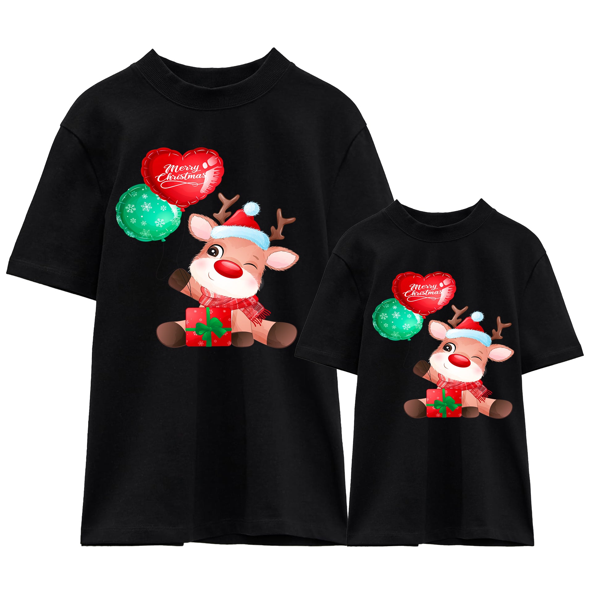 T -Shirt Rentierballons