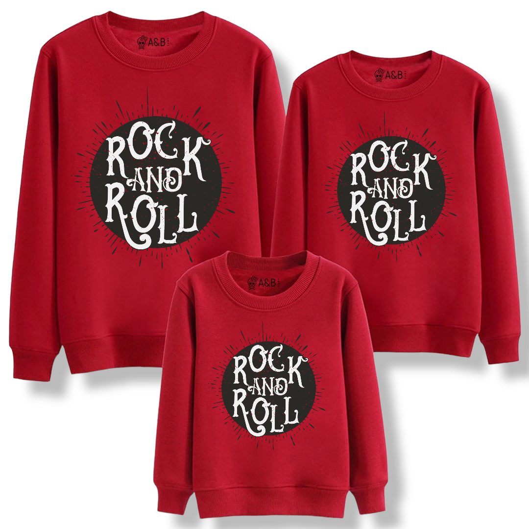 Sweat-shirt Rock and Roll