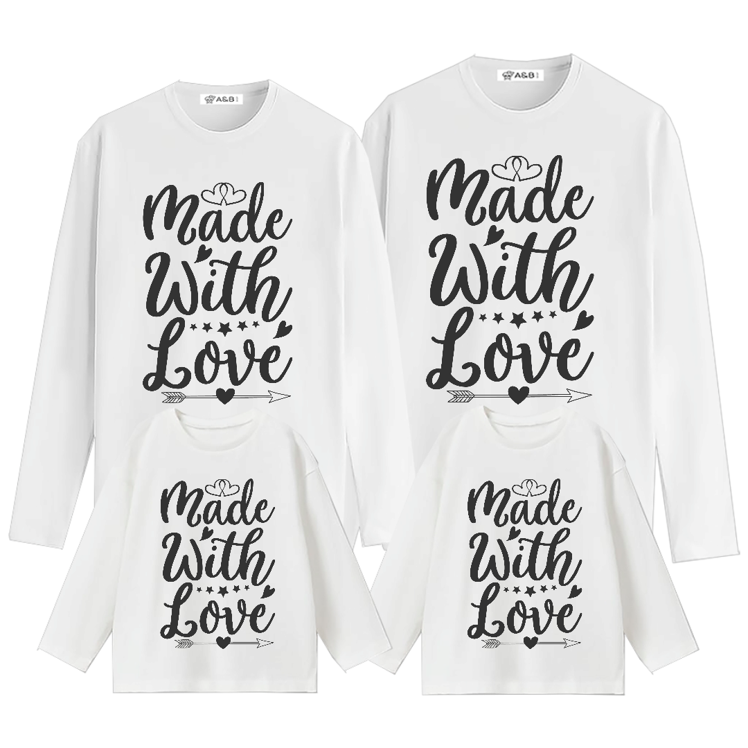 Made With Love Manga Long T -shirt