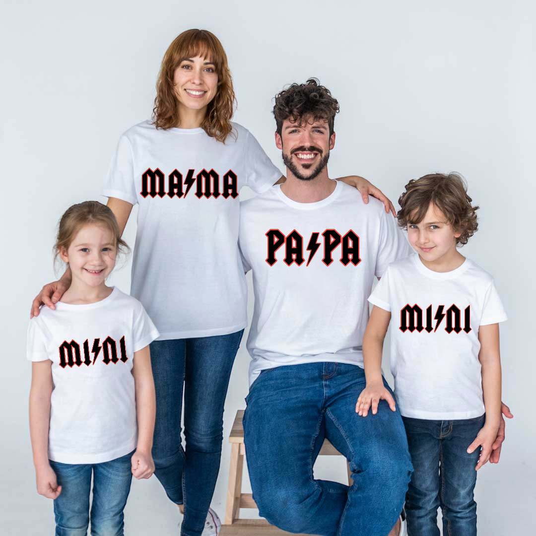 Camiseta Family Rock