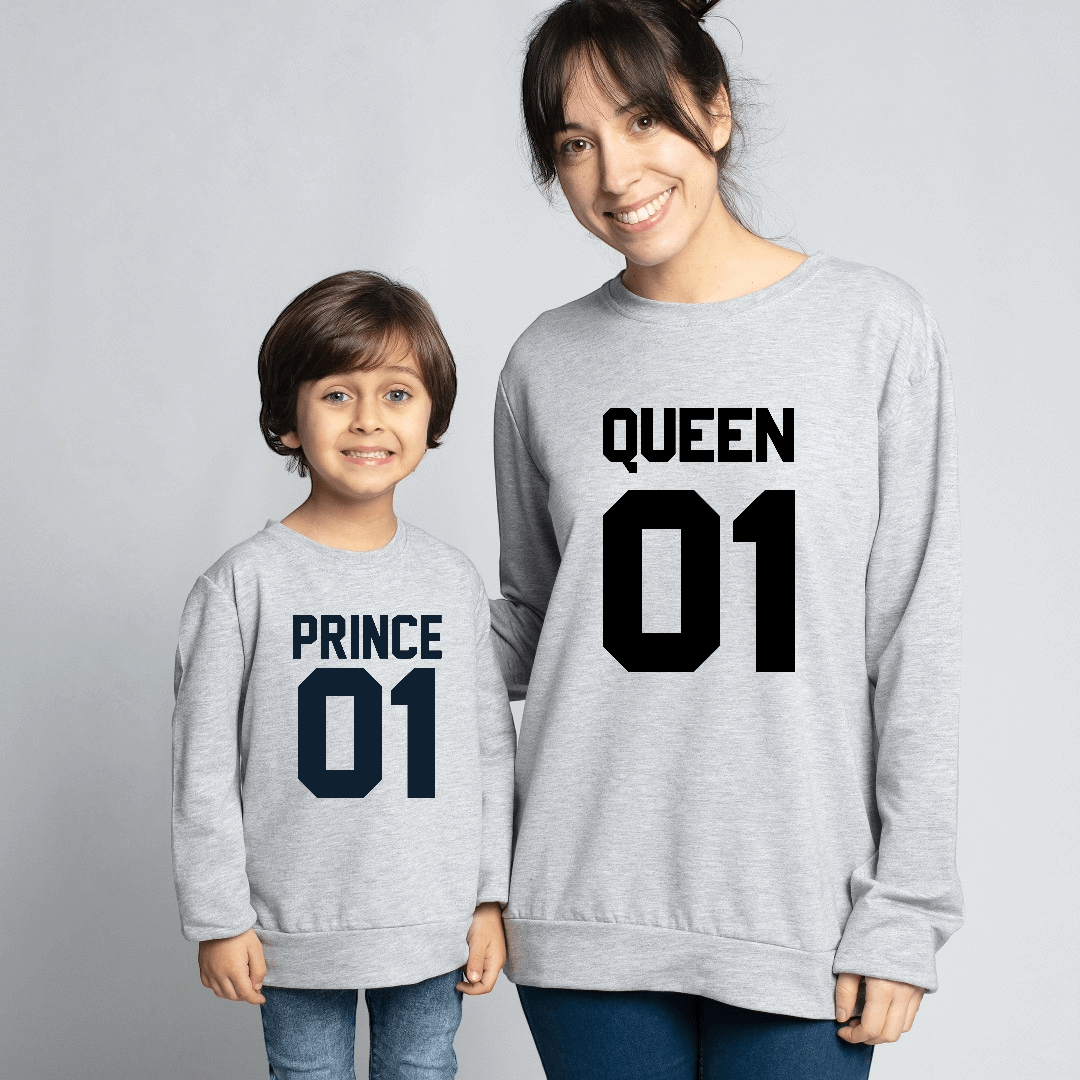 Sudadera King-Queen-Princess-Prince