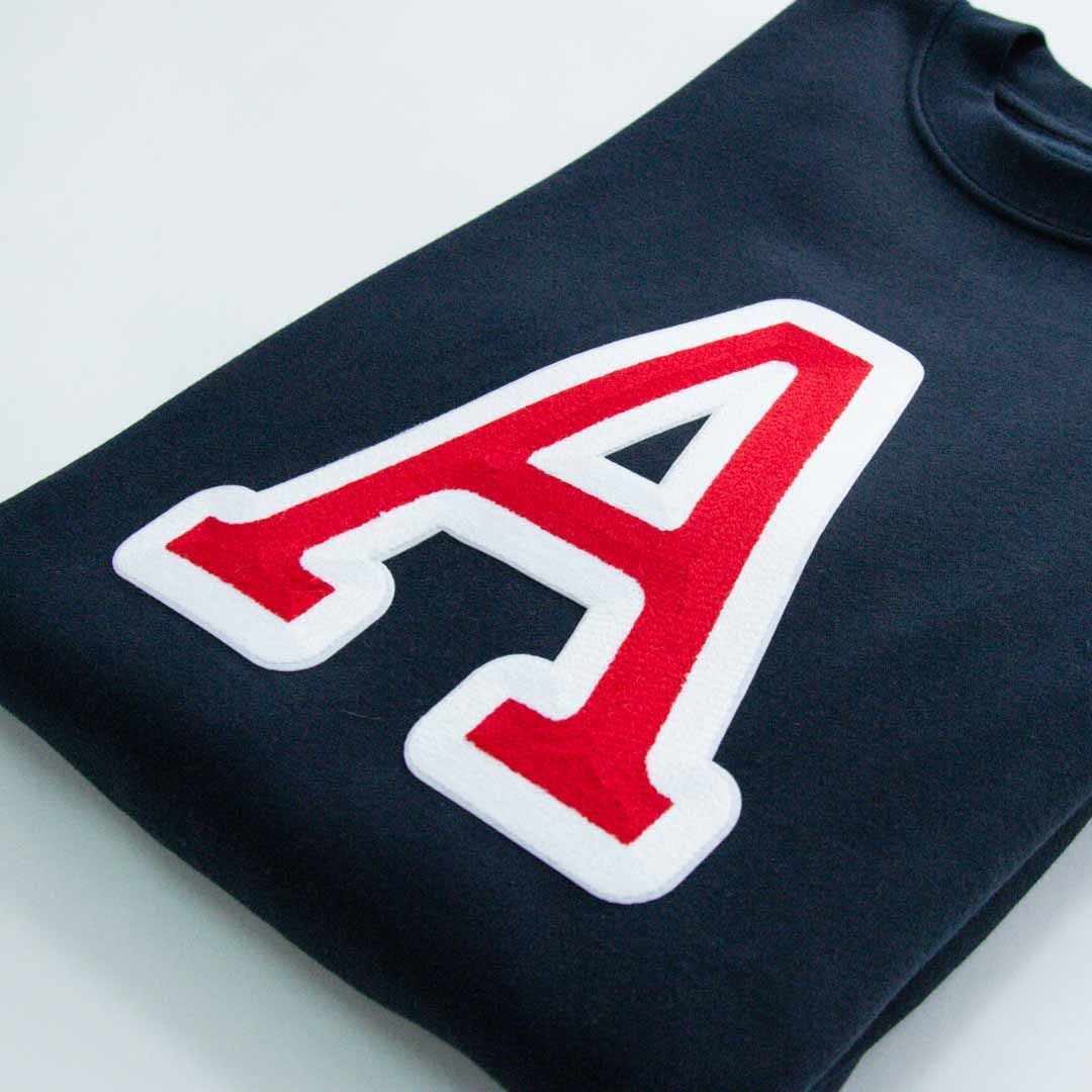 Initial navy sweatshirt