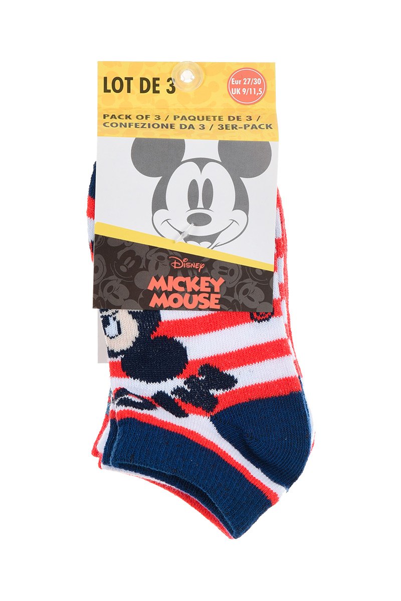 Calcetines Mickey pack de 3 sea