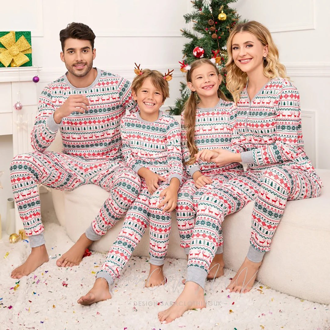 Pijama motivos navideños