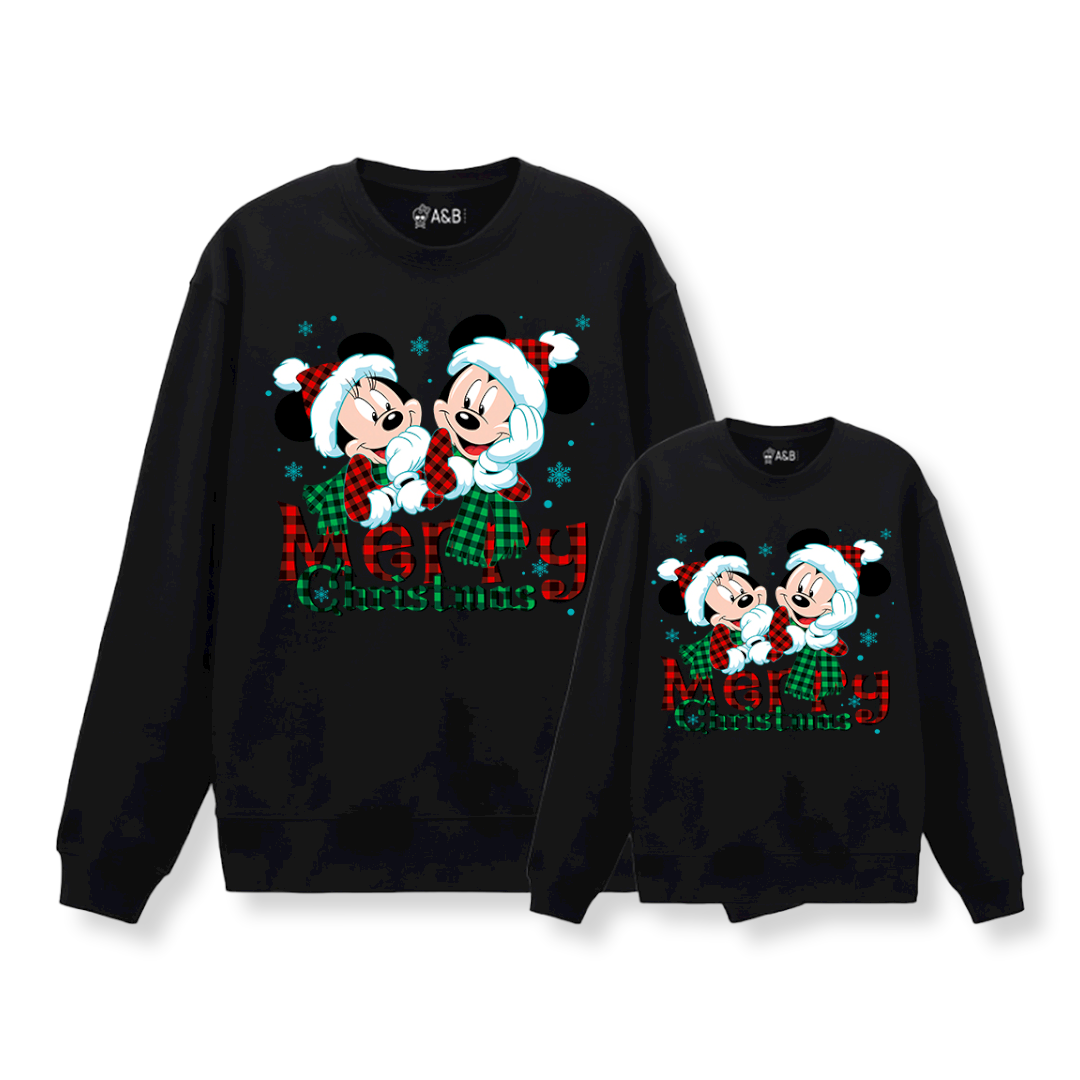 M & M Weihnachts -Sweatshirt
