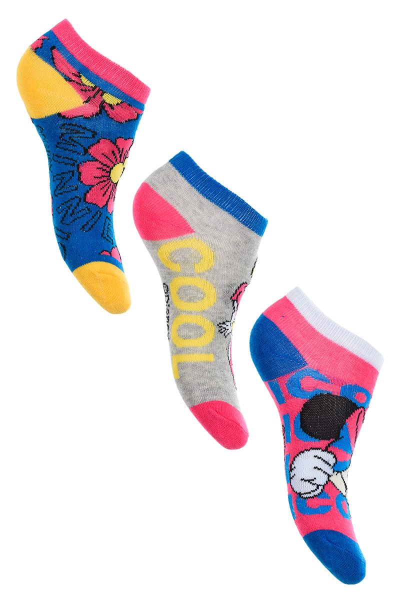 3 Coole Minnie Pack Socken