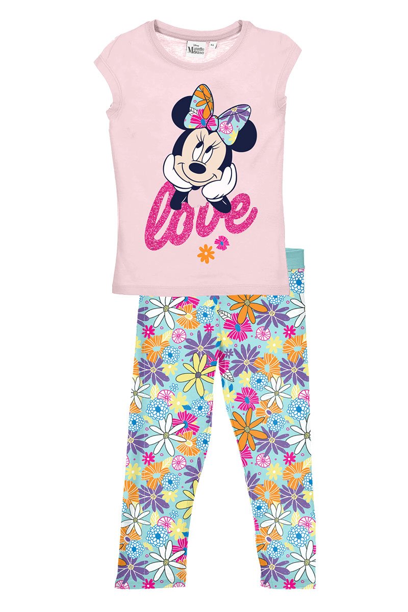 Pijama Minnie love brillos
